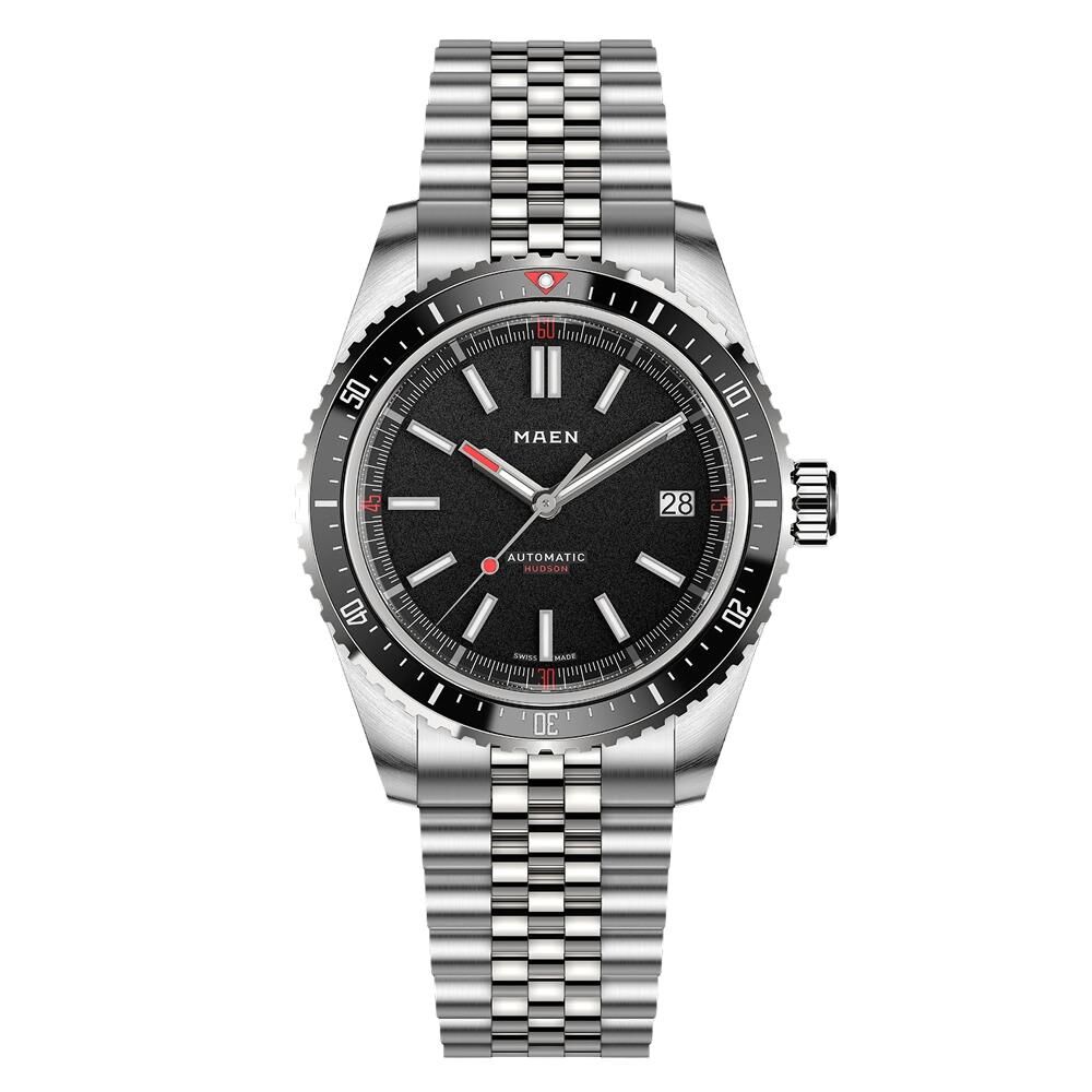 MAEN HUDSON 38 MK5 M1.1.5.JB Otomatik (La Joux Perret G100 Mekanizmalı Swiss Made) Erkek Kol Saati