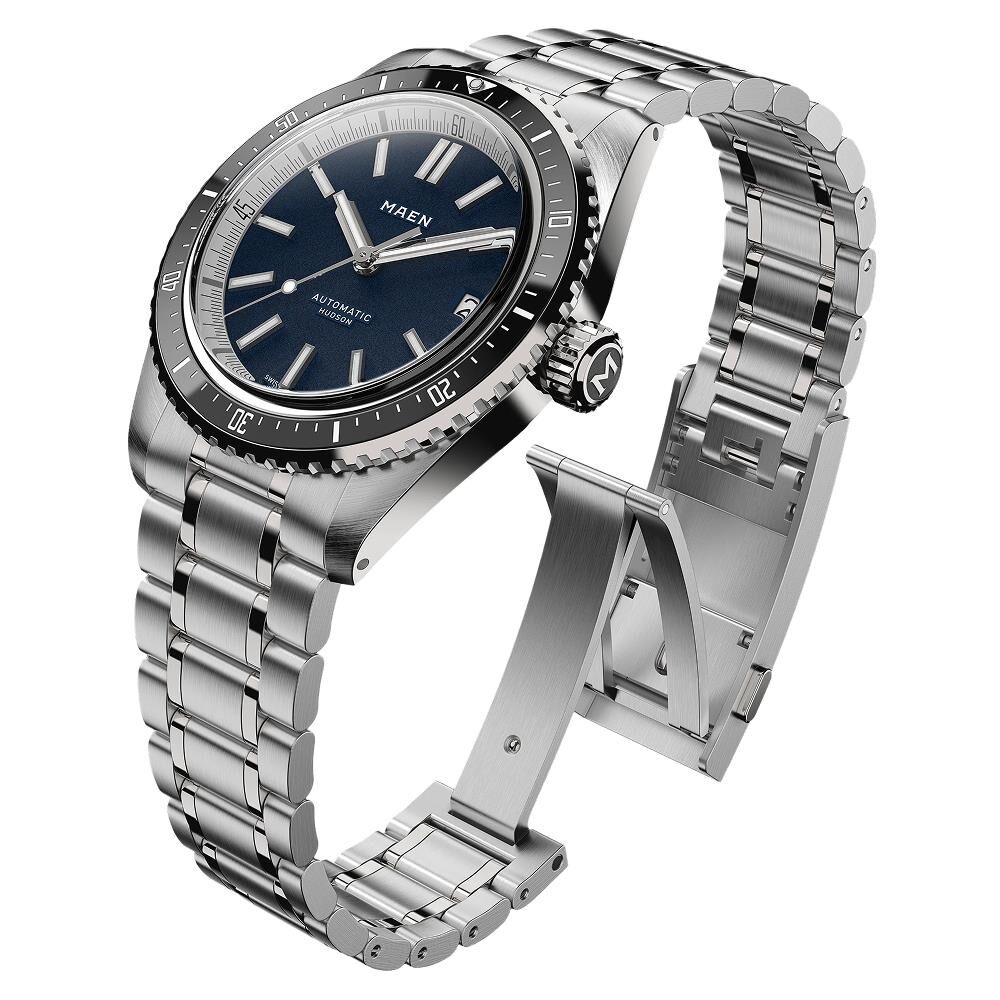MAEN HUDSON 38 MK5 M1.1.6 Otomatik (La Joux Perret G100 Mekanizmalı Swiss Made) Erkek Kol Saati