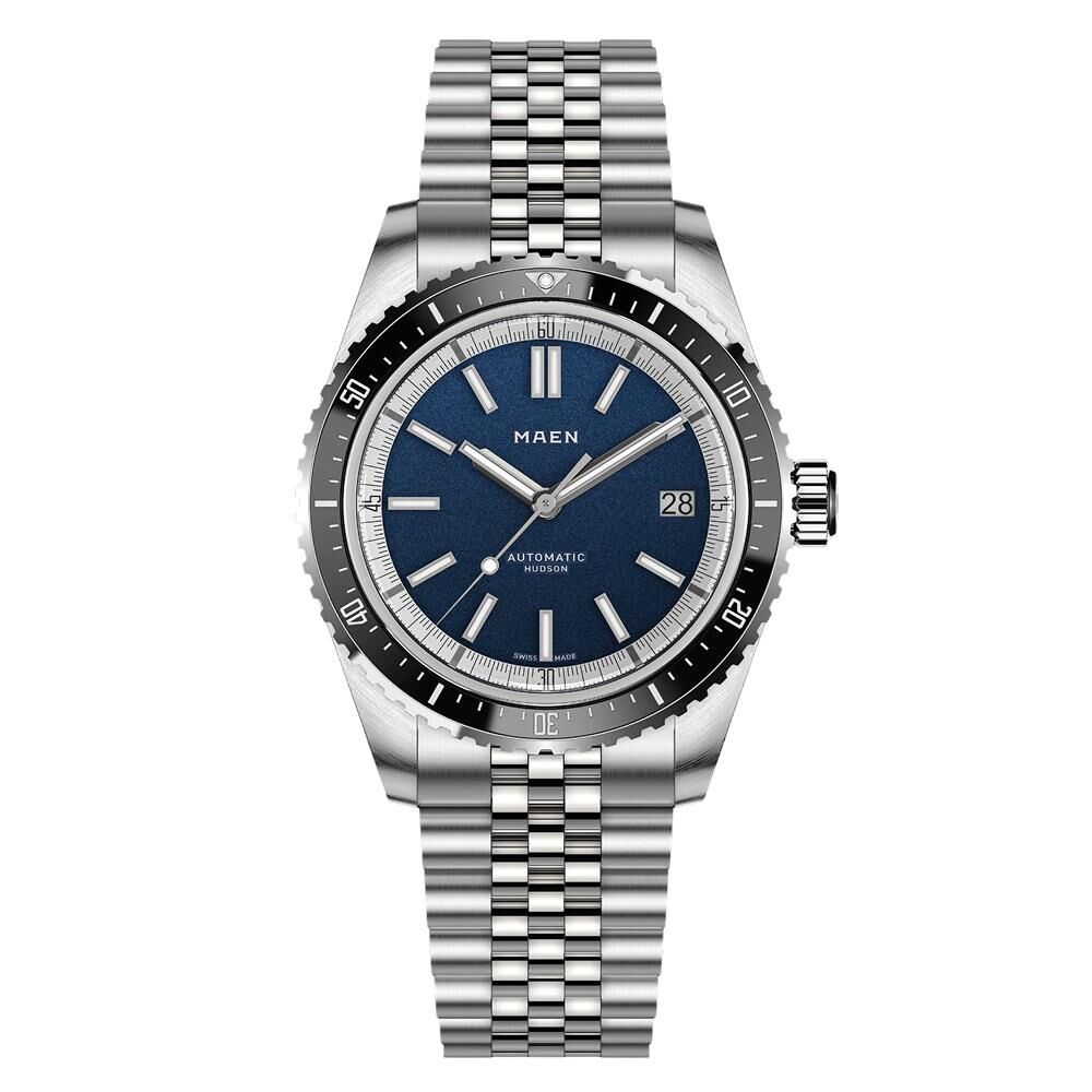 MAEN HUDSON 38 MK5 M1.1.6.JB Otomatik (La Joux Perret G100 Mekanizmalı Swiss Made) Erkek Kol Saati