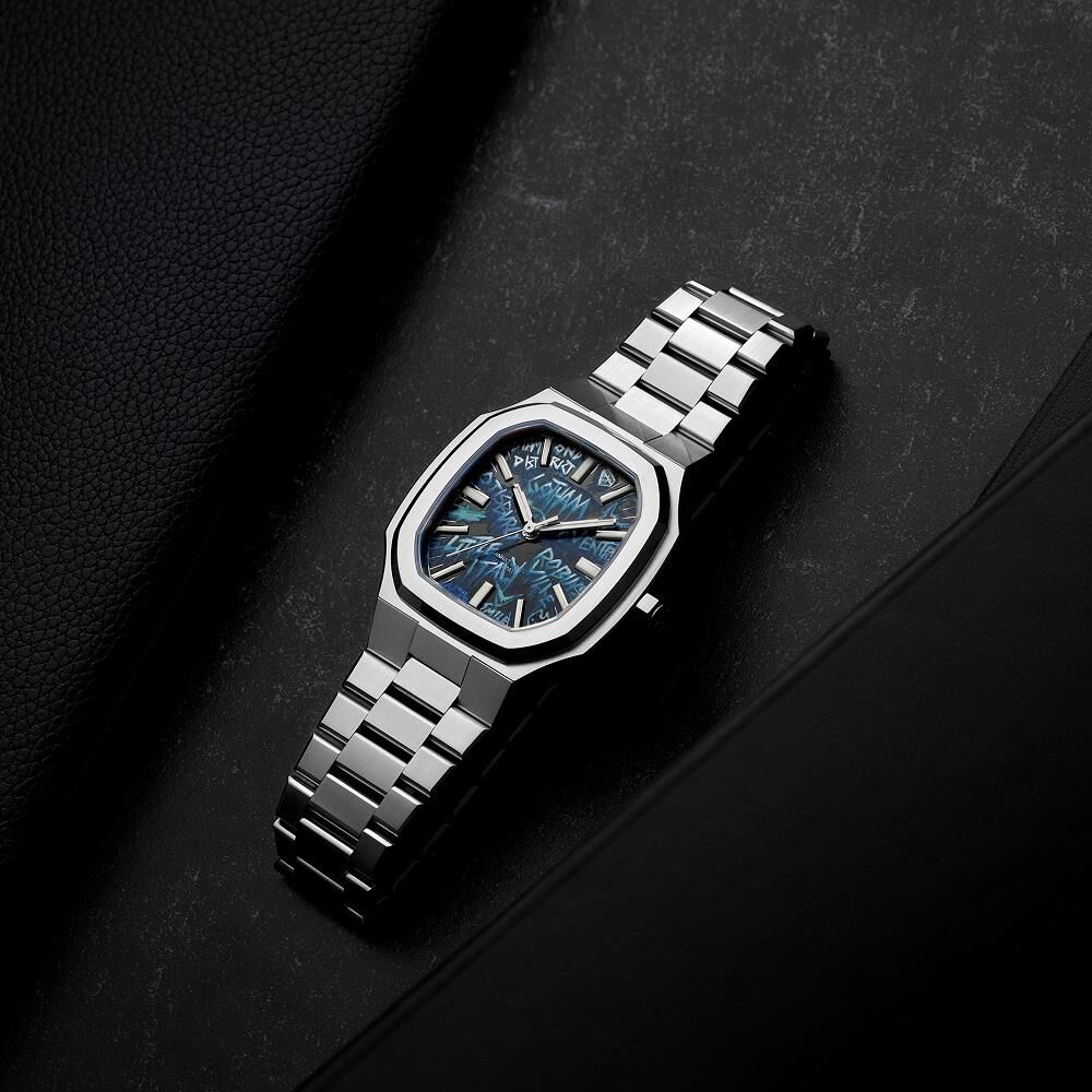  MAEN MANHATTAN 37 IFL.02 LIMITED EDITION ′′Elle Boyama Kadran′′ Otomatik (Sellita SW200-1 Mekanizmalı Swiss Made) Erkek Kol Saati