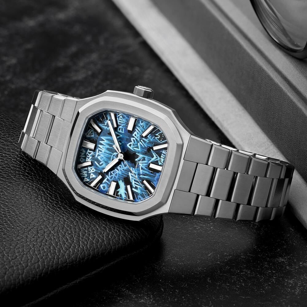  MAEN MANHATTAN 37 IFL.02 LIMITED EDITION ′′Elle Boyama Kadran′′ Otomatik (Sellita SW200-1 Mekanizmalı Swiss Made) Erkek Kol Saati