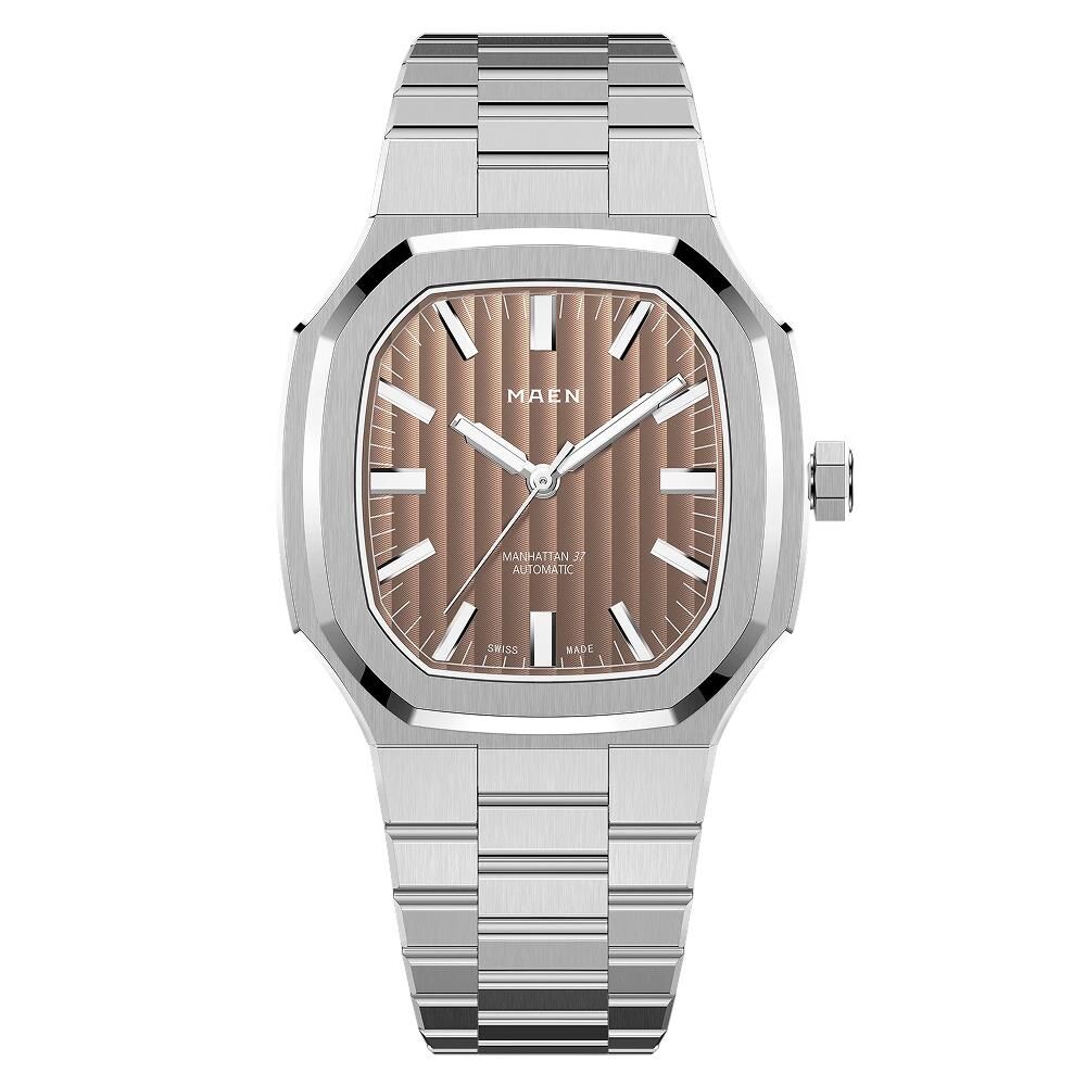 MAEN MANHATTAN 37 M2.1.4.TG Otomatik (Top Grade La Joux Perret G100 Mekanizmalı Swiss Made) Erkek Kol Saati