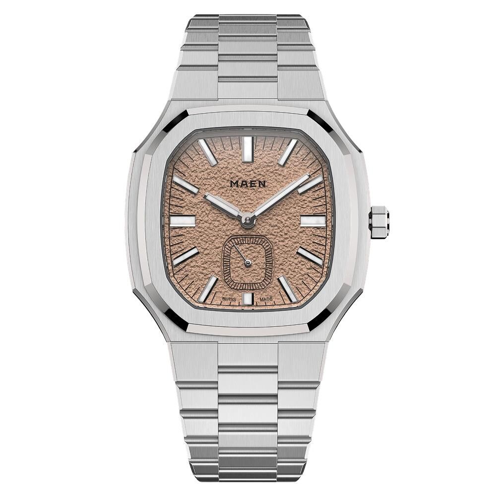 MAEN MANHATTAN 37 ULTRA THIN M2.2.3 Kurmalı (La Joux-Perret D100 Mekanizmalı Swiss Made) Erkek Kol Saati - Sadece 7.1 mm Kalınlıkta