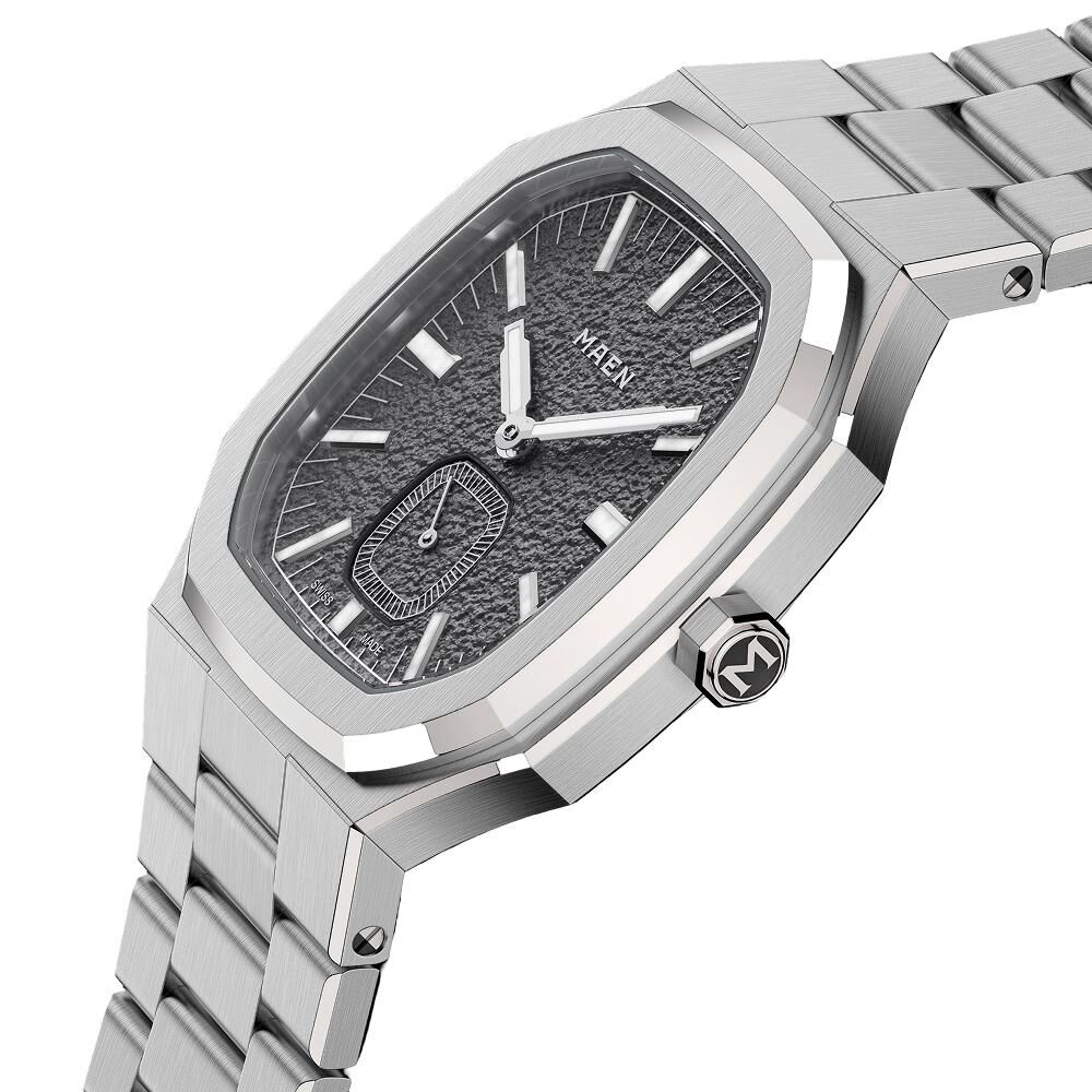 MAEN MANHATTAN 37 ULTRA THIN M2.2.4 Kurmalı (La Joux-Perret D100 Mekanizmalı Swiss Made) Erkek Kol Saati - Sadece 7.1 mm Kalınlıkta