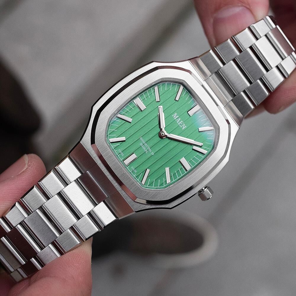 MAEN MANHATTAN 39 ULTRA THIN M4.1.1 Kurmalı (ETA 7001 Elaboré Grade Mekanizmalı Swiss Made) Erkek Kol Saati - Sadece 6.9 mm Kalınlıkta