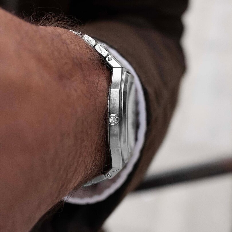 MAEN MANHATTAN 39 ULTRA THIN M4.1.2 Kurmalı (ETA 7001 Elaboré Grade Mekanizmalı Swiss Made) Erkek Kol Saati - Sadece 6.9 mm Kalınlıkta - Thumbnail