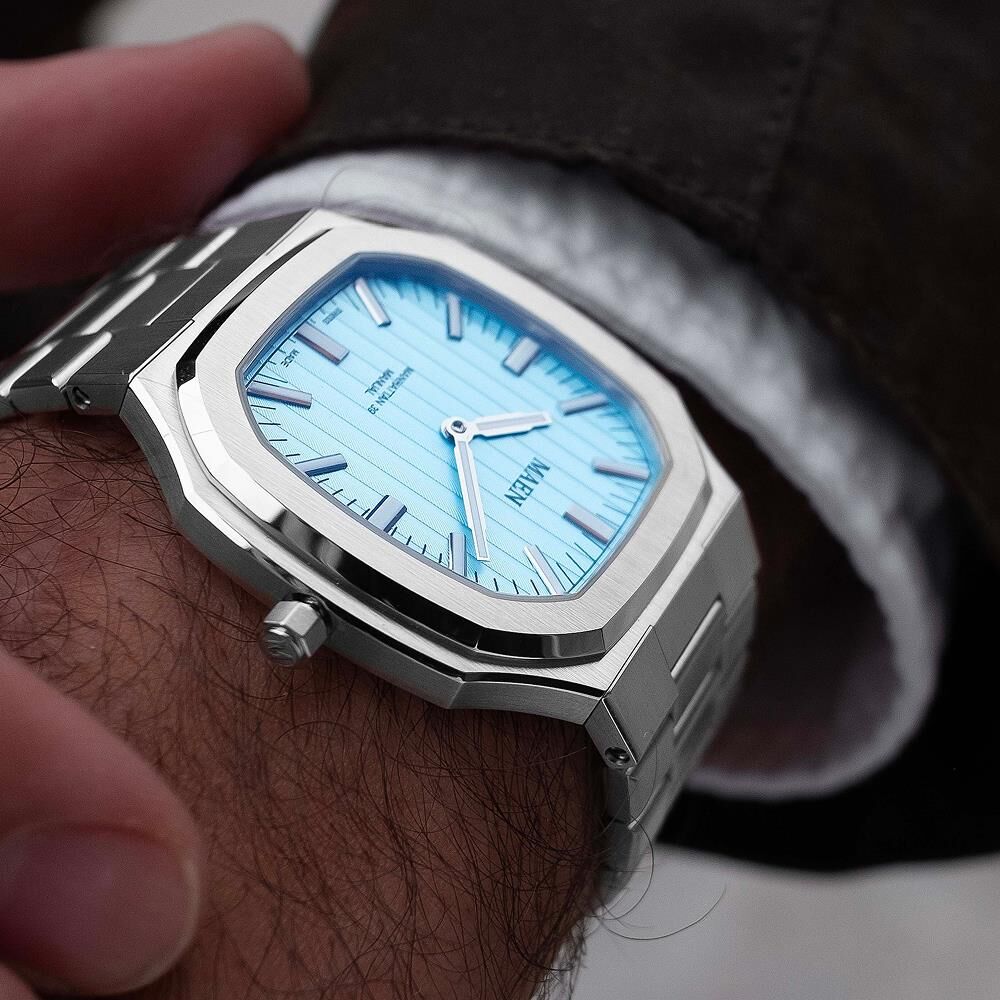 MAEN MANHATTAN 39 ULTRA THIN M4.1.3 Kurmalı (ETA 7001 Elaboré Grade Mekanizmalı Swiss Made) Erkek Kol Saati - Sadece 6.9 mm Kalınlıkta