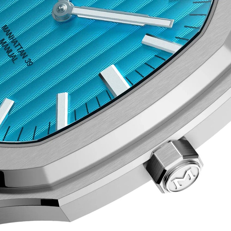 MAEN MANHATTAN 39 ULTRA THIN M4.1.3 Kurmalı (ETA 7001 Elaboré Grade Mekanizmalı Swiss Made) Erkek Kol Saati - Sadece 6.9 mm Kalınlıkta - Thumbnail