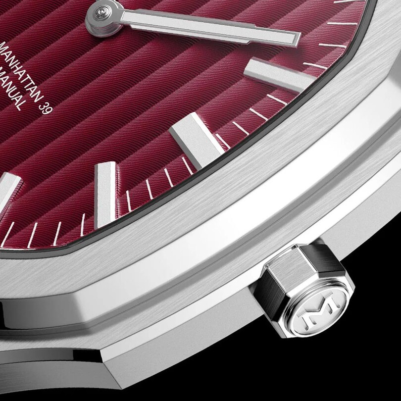 MAEN MANHATTAN 39 ULTRA THIN M4.1.5 Kurmalı (ETA 7001 Elaboré Grade Mekanizmalı Swiss Made) Erkek Kol Saati - Sadece 6.9 mm Kalınlıkta - Thumbnail