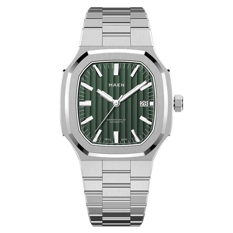 MAEN - MAEN MANHATTAN 40 M3.1.5 Otomatik (La Joux Perret G100 Mekanizmalı Swiss Made) Erkek Kol Saati