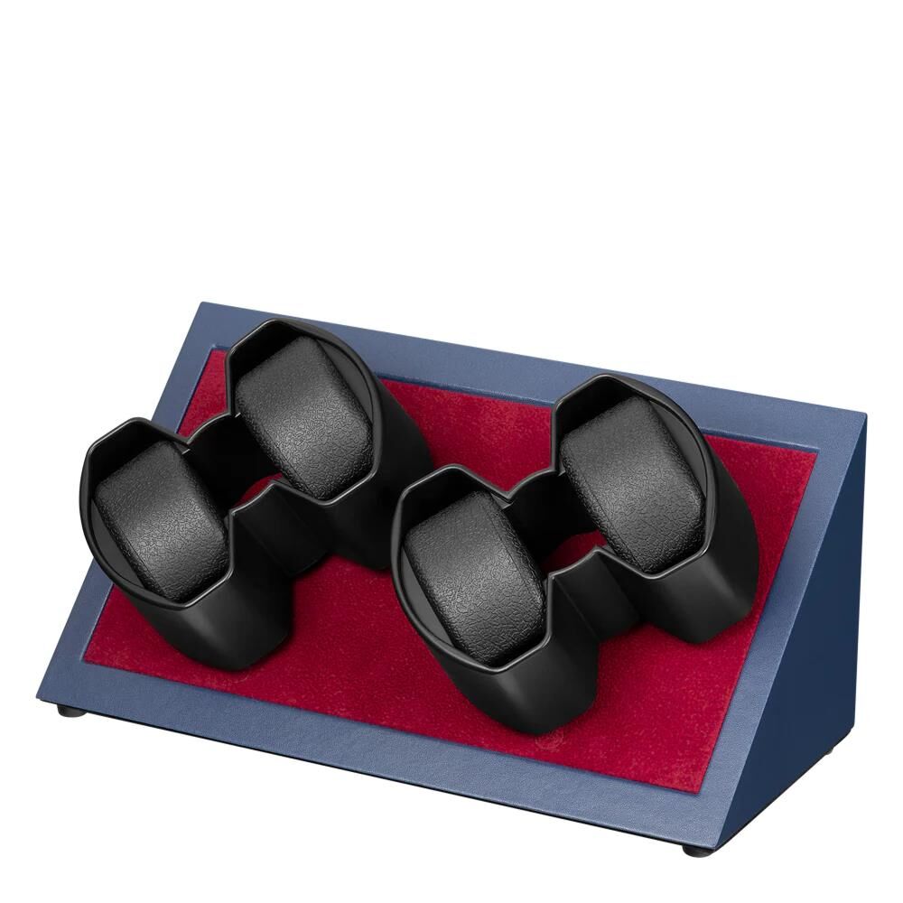 Navy Blue MS-WIN-AUG4-01 Otomatik Saat Kurma Kutusu