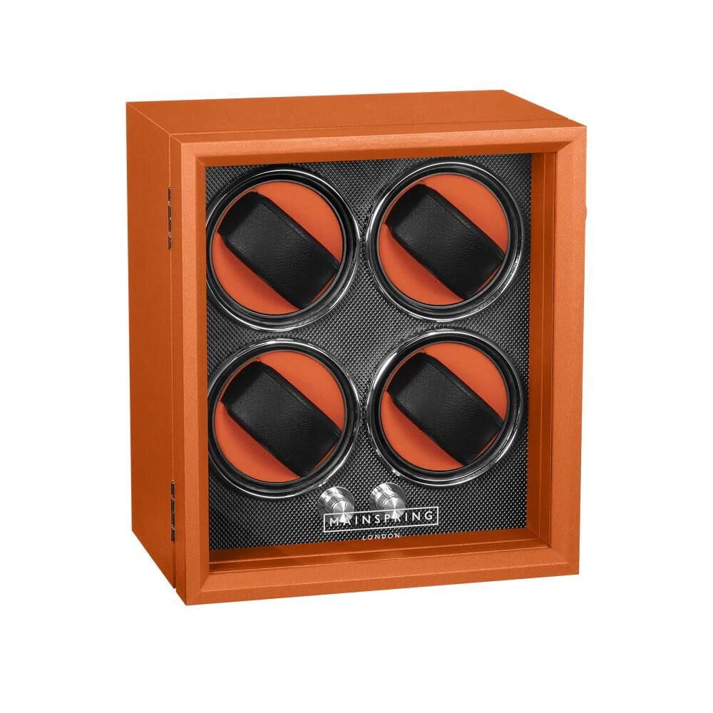 Retro Orange MS-WIN-GUA4-03 Otomatik Saat Kurma Kutusu