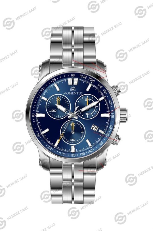 MOMENTUS - Momentus Casual CC352S-11SS Erkek Kol Saati