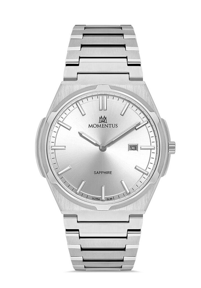 Momentus Crown Master EM390S-02SS Erkek Kol Saati