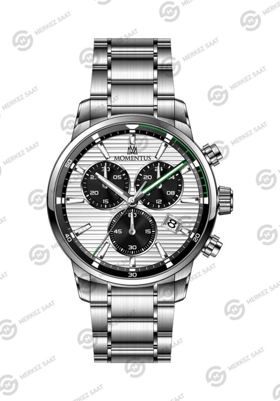 MOMENTUS - Momentus Sport Master SM393S-02SS Erkek Kol Saati