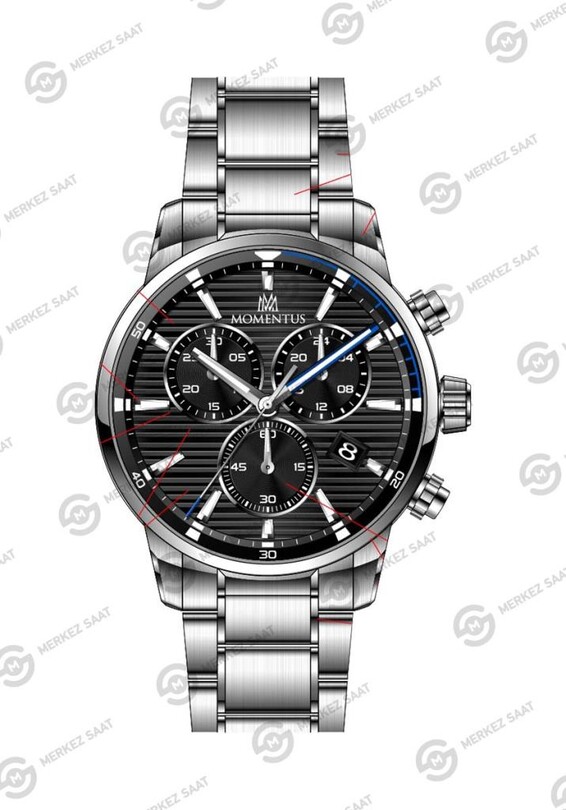 MOMENTUS - Momentus Sport Master SM393S-04SS Erkek Kol Saati