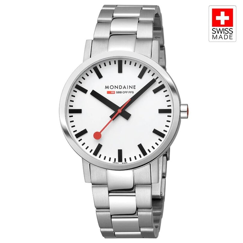 MONDAINE - MONDAINE OFFICAL SWISS RAILWAYS SIMPLY ELEGANT A660.30360.11SBJ Erkek Kol Saati