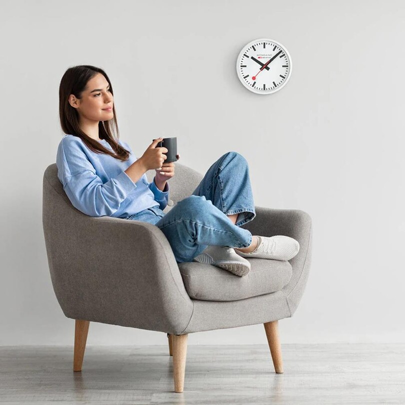 MONDAINE A990.CLOCK.10SBB Duvar Saati - Thumbnail