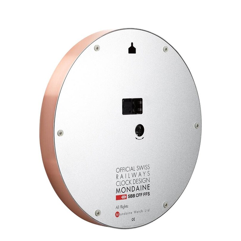 MONDAINE A990.CLOCK.18SBK Duvar Saati - Thumbnail