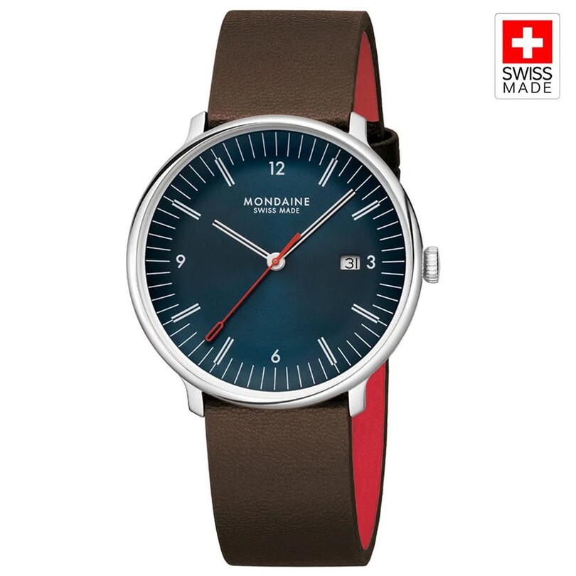 MONDAINE - MONDAINE DOPPIO MLE.41240.LGV Erkek Kol Saati