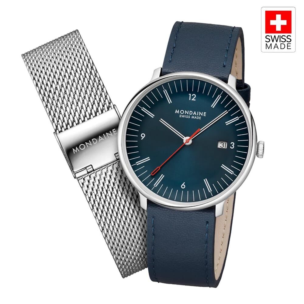 MONDAINE DOPPIO MLE.41240.LQV.SET Erkek Kol Saati