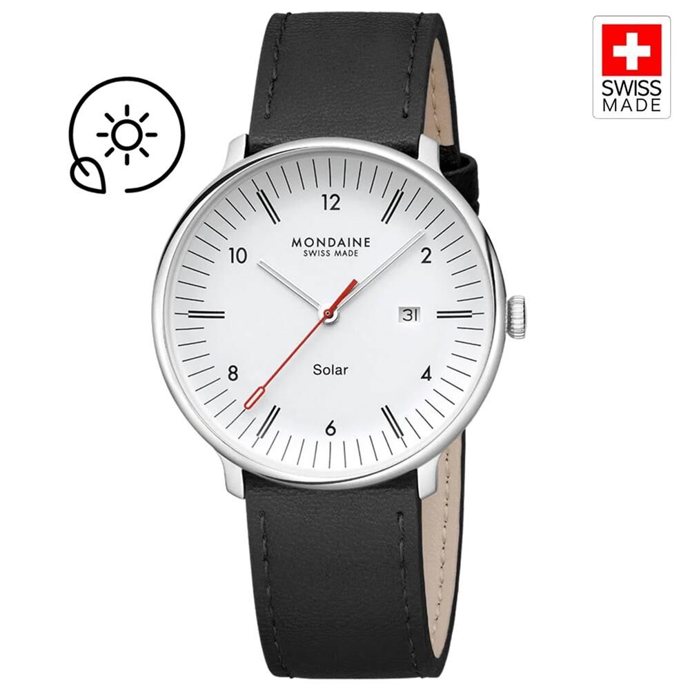 MONDAINE DOPPIO SOLAR MLE.41910.LBV Erkek Kol Saati