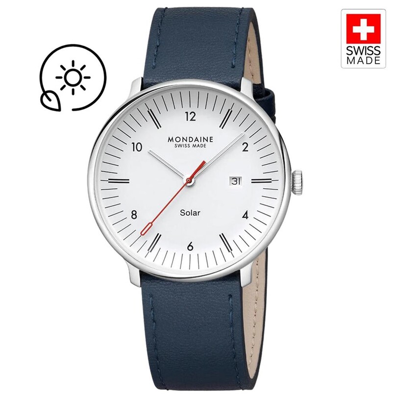 MONDAINE - MONDAINE DOPPIO SOLAR MLE.41910.LDV Erkek Kol Saati
