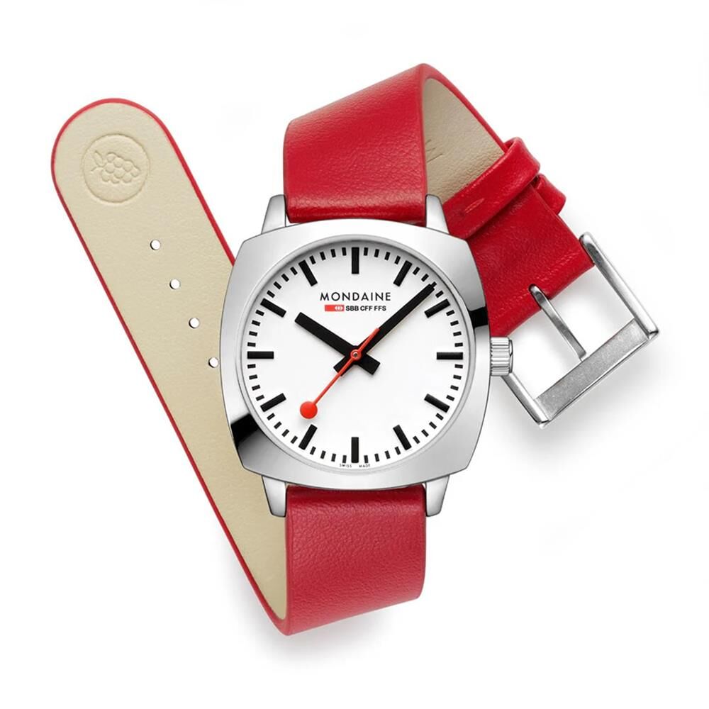 MONDAINE PETITE CUSHION MSL.31110.LCV Kadın Kol Saati