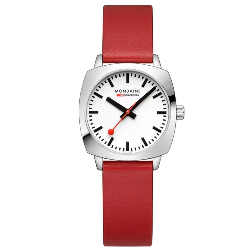 MONDAINE PETITE CUSHION MSL.31110.LCV Kadın Kol Saati - Thumbnail