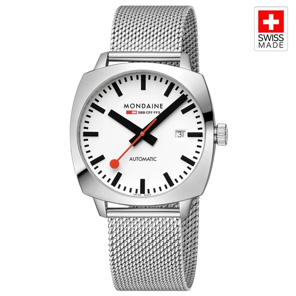 MONDAINE GRAND CUSHION MSL.3961B.SM Otomatik Erkek Kol Saati