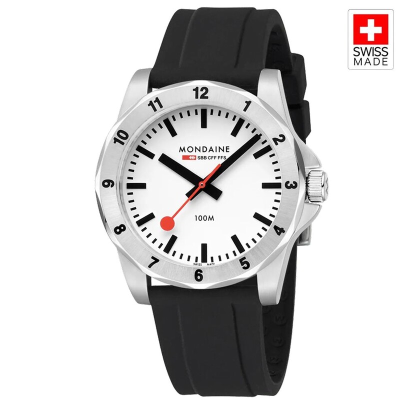 MONDAINE - MONDAINE NUMERI MSN.4211B.RB Erkek Kol Saati