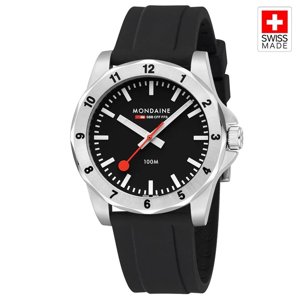 MONDAINE NUMERI MSN.42120.RB Erkek Kol Saati