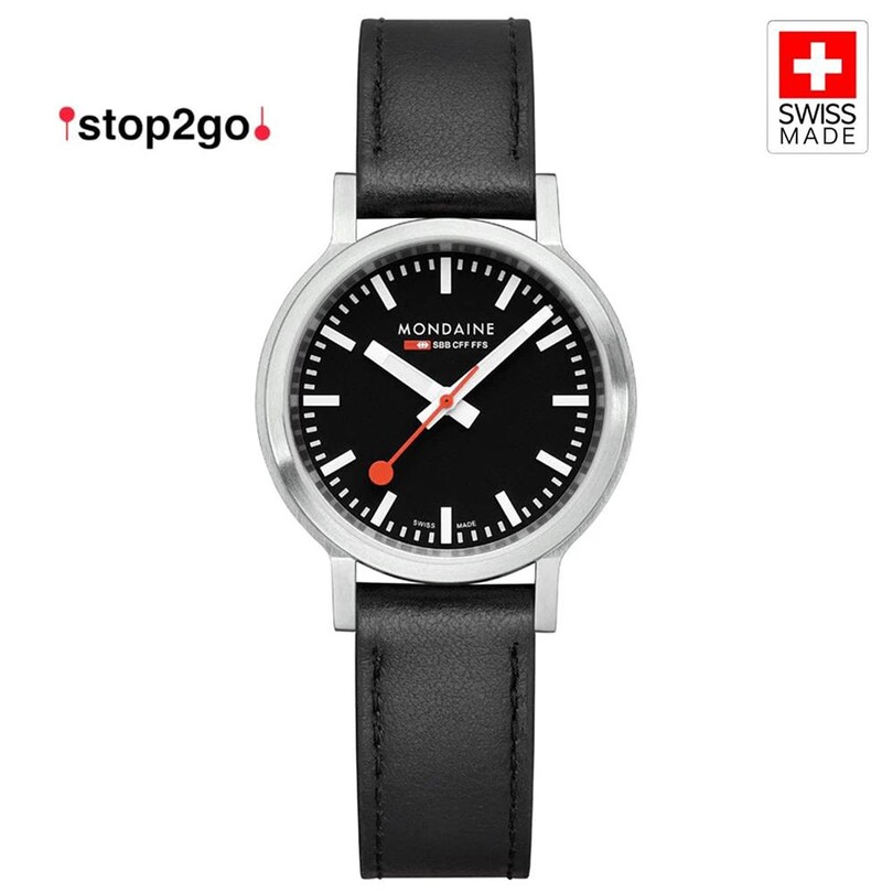MONDAINE STOP2GO SUPER-LUMINOVA® MST.34020.LBV.SET Kadın Kol Saati - Thumbnail