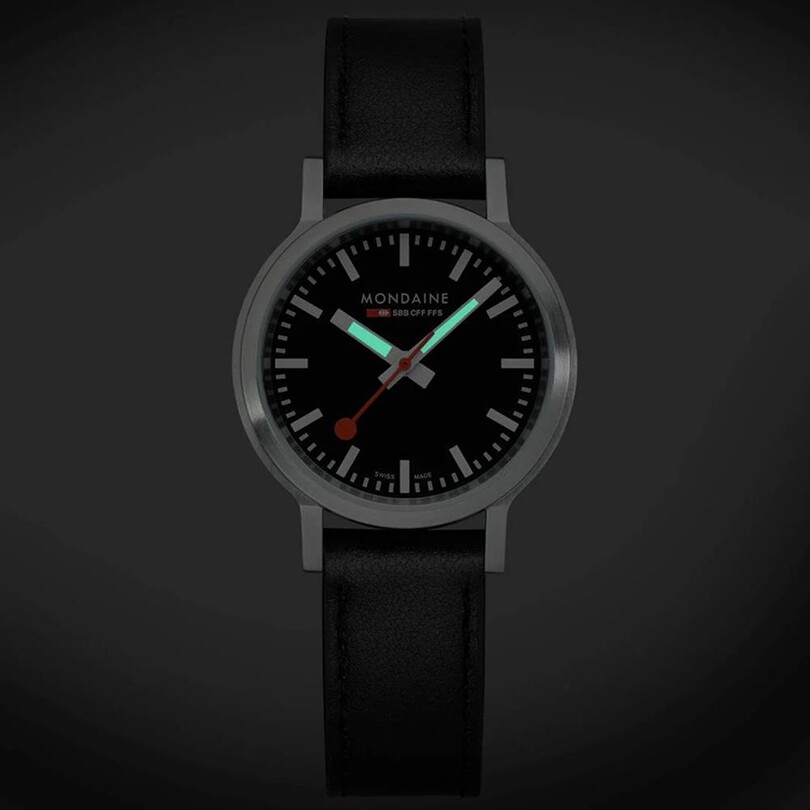 MONDAINE STOP2GO SUPER-LUMINOVA® MST.34020.LBV.SET Kadın Kol Saati - Thumbnail