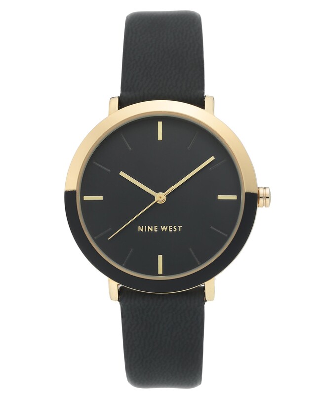 NINE WEST NW-2346GPBK Kadın Kol Saati - Thumbnail