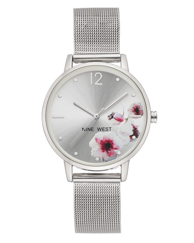 NINE WEST NW-2505FLSV Kadın Kol Saati - Thumbnail
