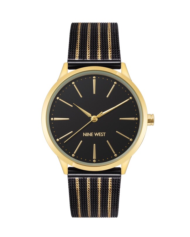 NINE WEST NW-2566GPBK Kadın Kol Saati - Thumbnail