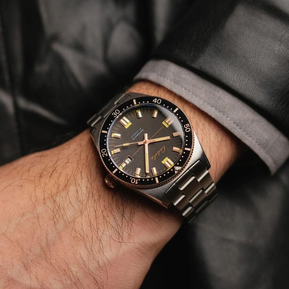 NOUMEA ROSE BROWN CD-1005-55 Otomatik Erkek Kol Saati