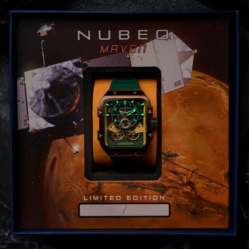  MAVEN AUTOMATIC LIMITED EDITION NB-6077-09 Erkek Kol Saati - Thumbnail