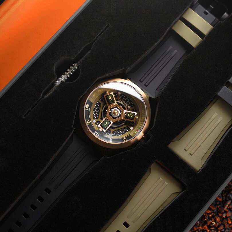  SKYLAB AUTOMATIC LIMITED EDITION NB-6083-0G Erkek Kol Saati - Thumbnail