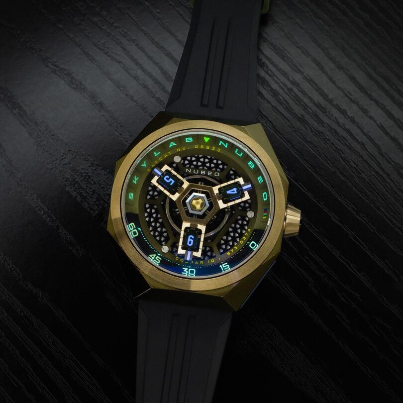  SKYLAB AUTOMATIC LIMITED EDITION NB-6083-0G Erkek Kol Saati - Thumbnail