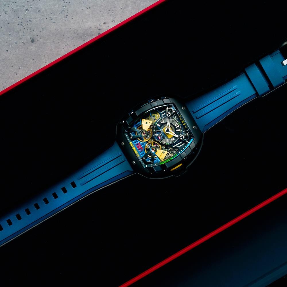  MAGELLAN DOUBLE BARREL AUTOMATIC NB-6100-01 Erkek Kol Saati