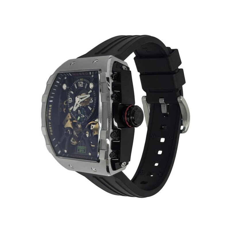  MAGELLAN DOUBLE BARREL AUTOMATIC NB-6100-02 Erkek Kol Saati - Thumbnail