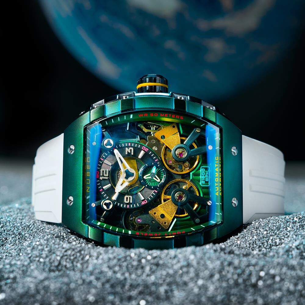  MAGELLAN DOUBLE BARREL AUTOMATIC NB-6100-03 Erkek Kol Saati