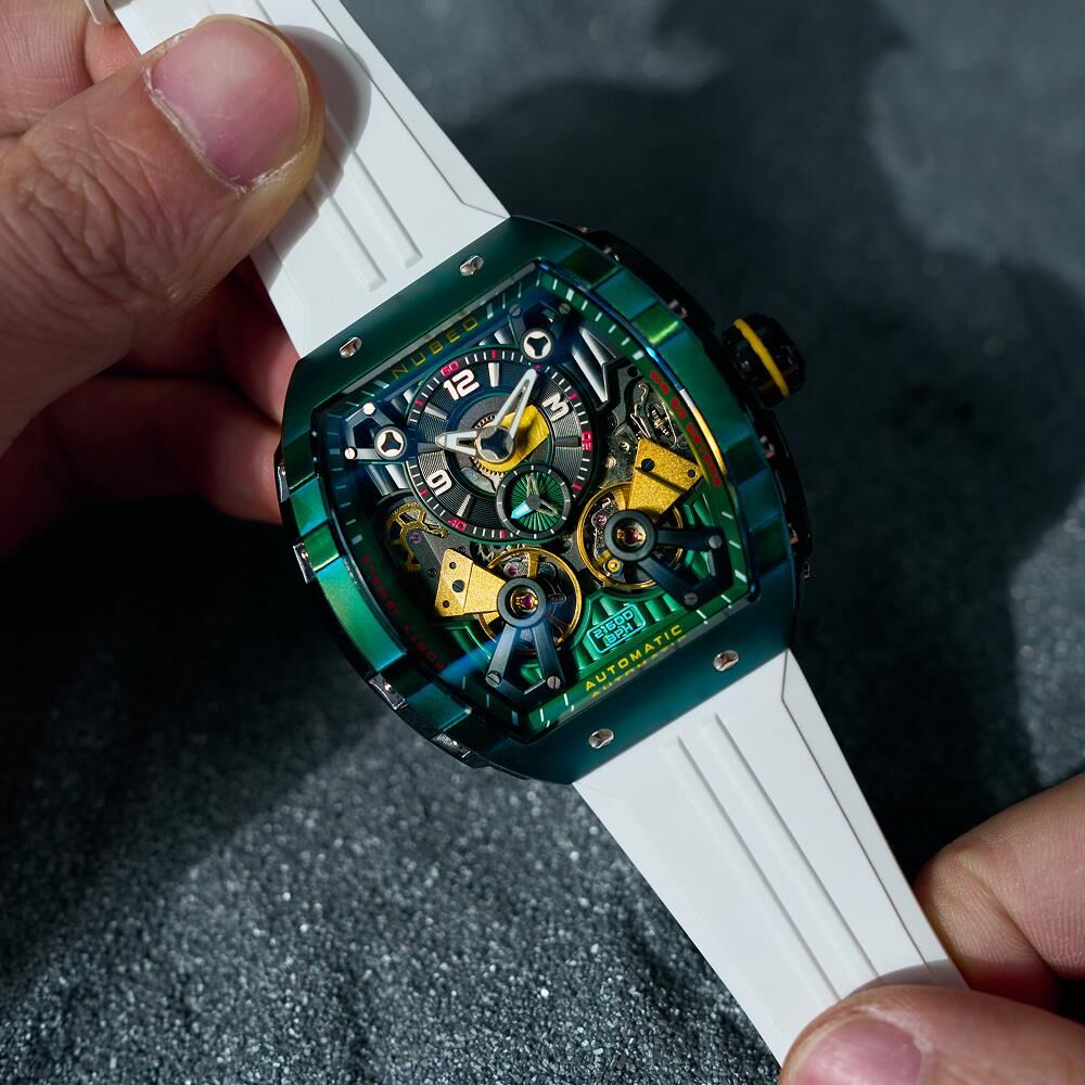  MAGELLAN DOUBLE BARREL AUTOMATIC NB-6100-03 Erkek Kol Saati