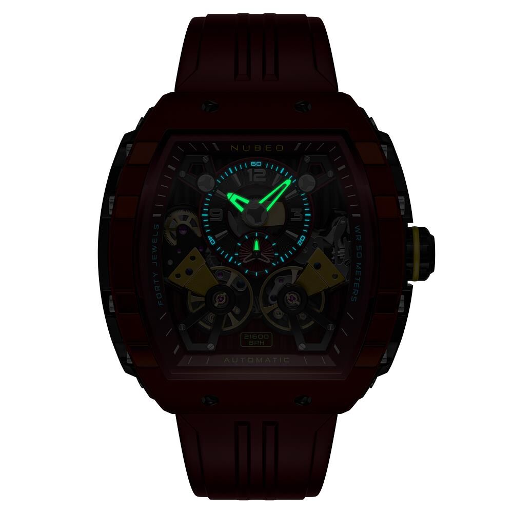  MAGELLAN DOUBLE BARREL AUTOMATIC NB-6100-04 Erkek Kol Saati