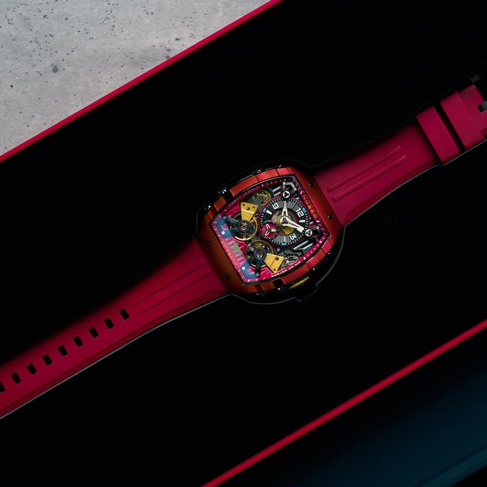  MAGELLAN DOUBLE BARREL AUTOMATIC NB-6100-04 Erkek Kol Saati