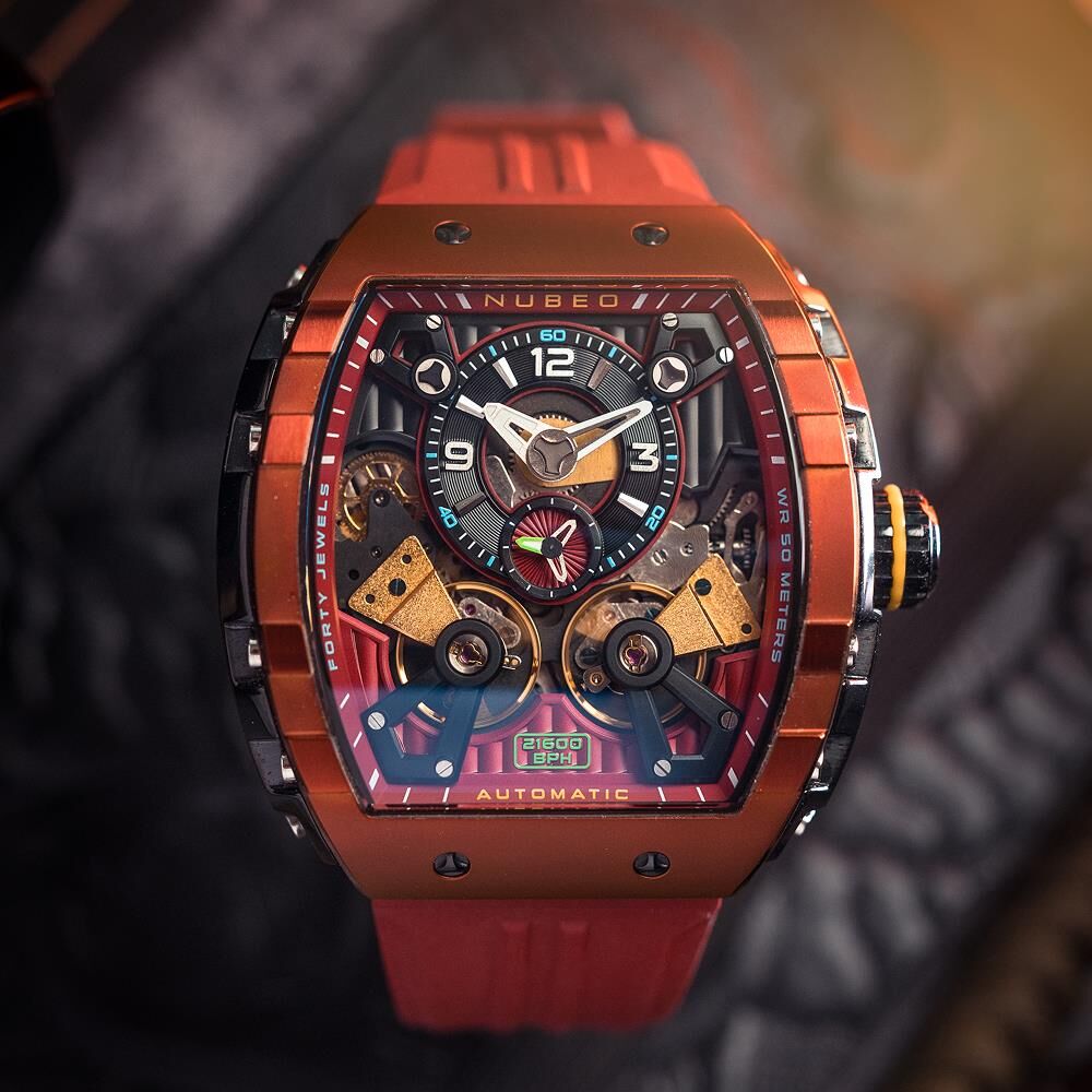  MAGELLAN DOUBLE BARREL AUTOMATIC NB-6100-04 Erkek Kol Saati