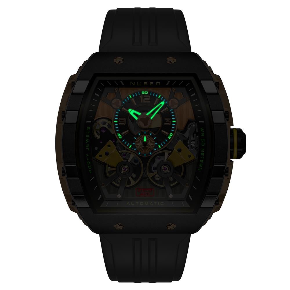  MAGELLAN DOUBLE BARREL AUTOMATIC NB-6100-06 Erkek Kol Saati