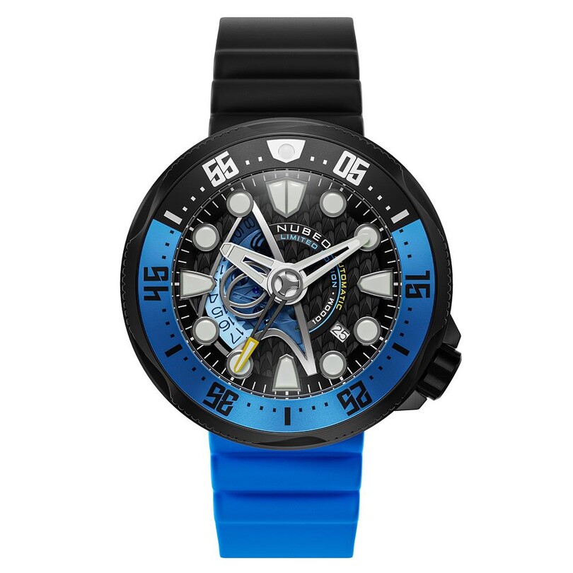 NUBEO - VENTANA AUTOMATIC STAR TREK STARFLEET LIMITED EDITION NB-6104-02 Erkek Kol Saati